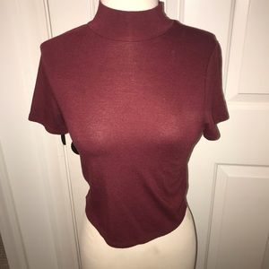forever 21 garnet crop top